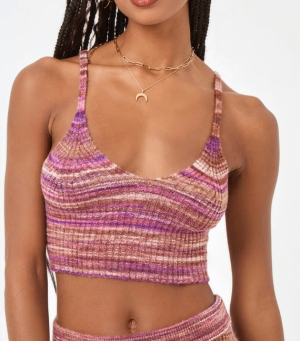 L*space NEW Demi Top in Sundown Space Dye, Small/Medium